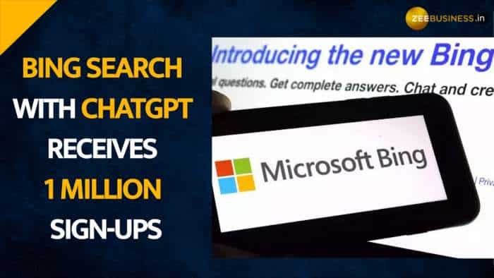  Microsoft: Over 1 million people sign up with ChatGPT in 48 hours