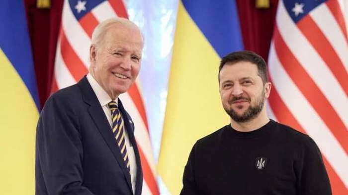 US President Joe Biden Makes Surprise Visit To Ukraine For First Time Since War Began
