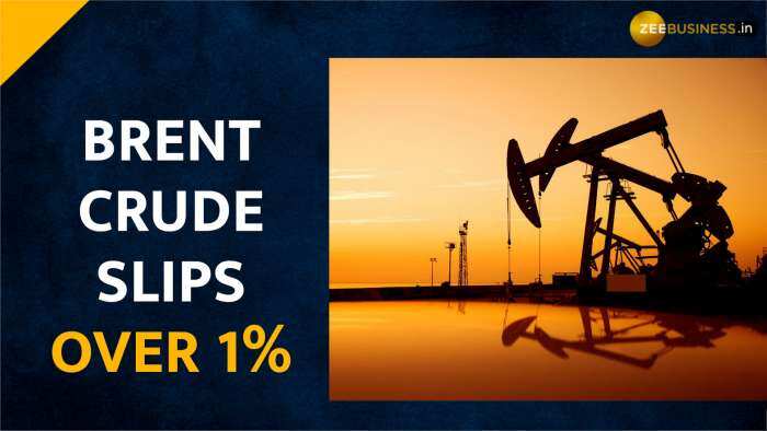 Brent crude falls more than 1% to $83.05 per barrel as fears of global economic slowdown