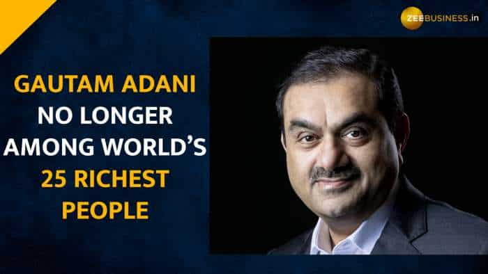 Adani-Hindenburg Saga: Gautam Adani no longer among the top 25 richest billionaires