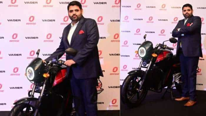 Odysse VADER in Pics: Stylish electric motorcycle with segment-first 7-inch Android display launched - check price, range
