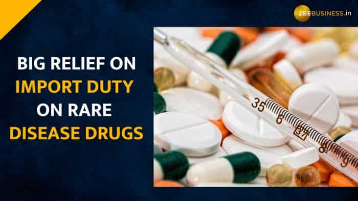 BIG RELIEF! Govt exempts basic customs duty on drugs and food used for treatment of rare diseases