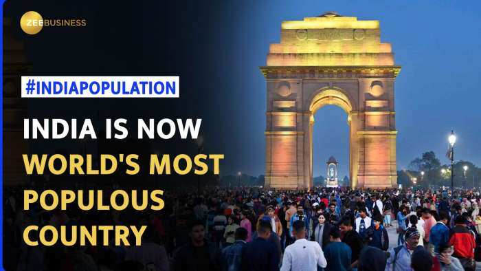 India surpasses China to become most populous country with 142.86 crore people, says UN report