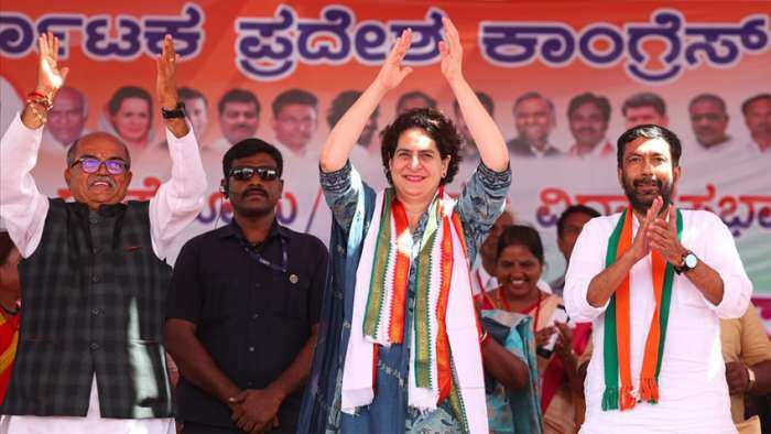 Karnataka Elections 2023: Priyanka Gandhi Vadra slams BJP over price rise