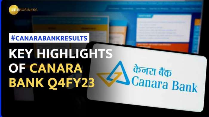 Canara Bank Q4 Results: Net profit rises 90.5% to Rs 3,174.7 crore; 120% dividend declared