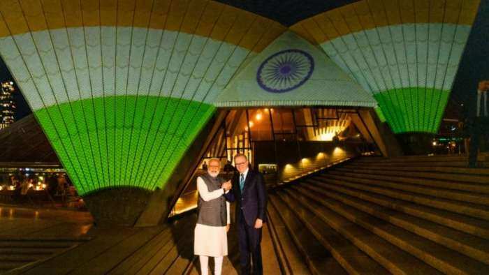 Sydney Harbour, Opera House Sparkle In Tricolour As PM Modi Wraps Up Australia Tour