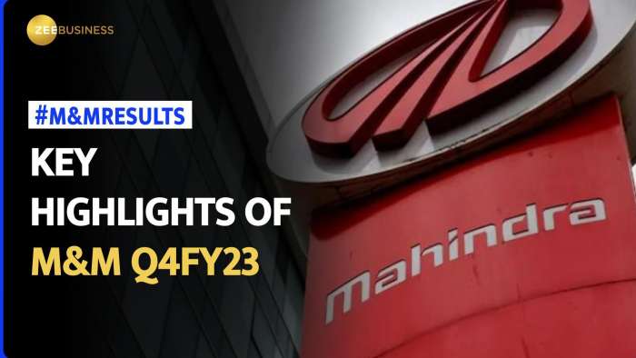 Mahindra &amp; Mahindra Q4 Results: Standalone net profit rises 22.1% to Rs 1,549 crore; 325% dividend announced