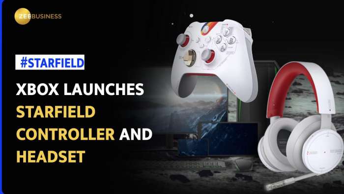 Microsoft unveils Starfield controller, headset, and watch 