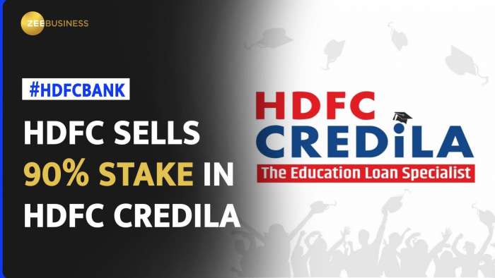 HDFC sells 90% stake in HDFC Credila to PE firms for Rs 9,060 crore