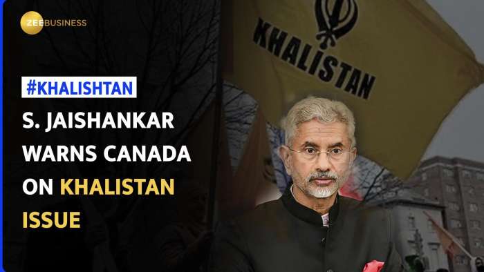 S Jaishankar reacts to Khalistan ‘poster threat’ to Indian diplomats in Canada