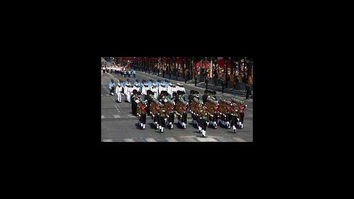 Proud moment for Indians :269 Indian Soldiers Participate in Bastille Day Parade