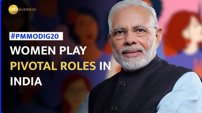 G20 Summit: PM Modi hails women empowerment in India