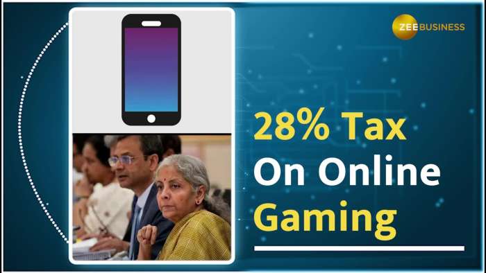 28% GST on online gaming to come into effect from October 1: FM Nirmala Sitharaman