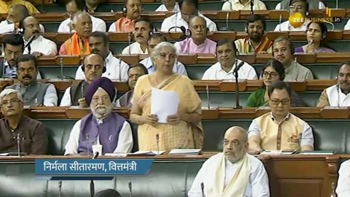 No Confidence Motion: Finance Minister Nirmala Sitharaman told the world the power of UPI. Digital India