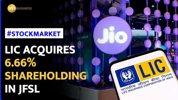 LIC acquires 6.66% shareholding in Jio Financial Services through demerger action