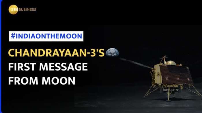 &#039;I Reached My Destination And You Too!&#039;: Chandrayaan-3’s First Message After Landing On The Moon