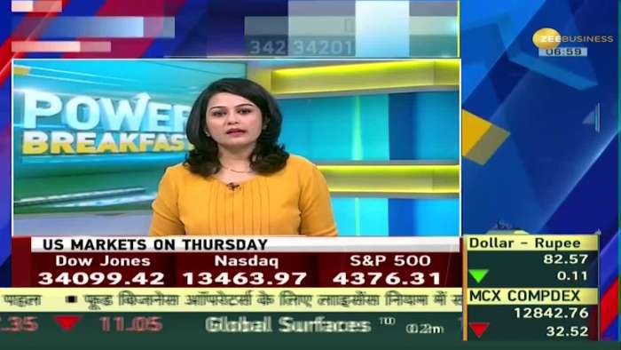 Power Breakfast: GIFT Nifty down 70 points on the last trading day of the week, Dow up 60 points