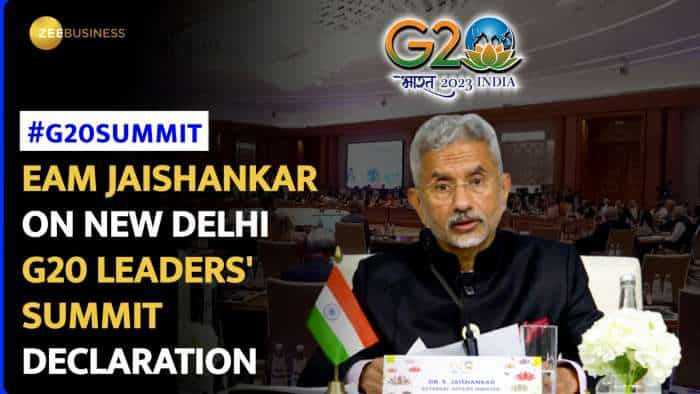 We have consciously sought to make this G20 as inclusive and broad-based as possible: Jaishankar