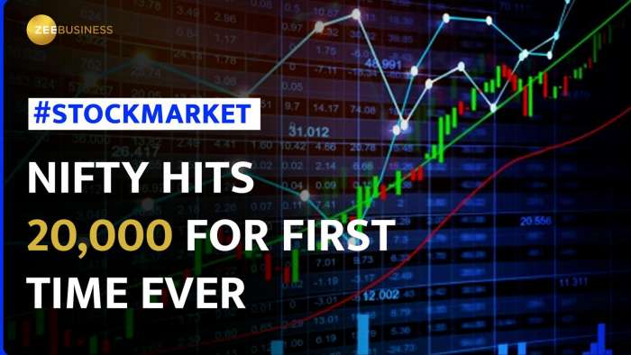 Nifty hits record high, crosses 20,000 mark for the first time ever