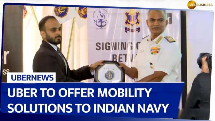 Indian Navy partners with Uber for reliable, convenient, safe and economical mobility to naval personnel, families