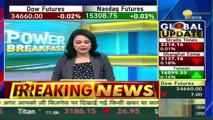 POWER BREAKFAST: Gift Nifty is trading with 31 points, Dow Futures weakened by 7 percent