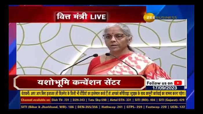 Finance Minister Nirmala Sitharaman address people about PM Vishwakarma Yojana