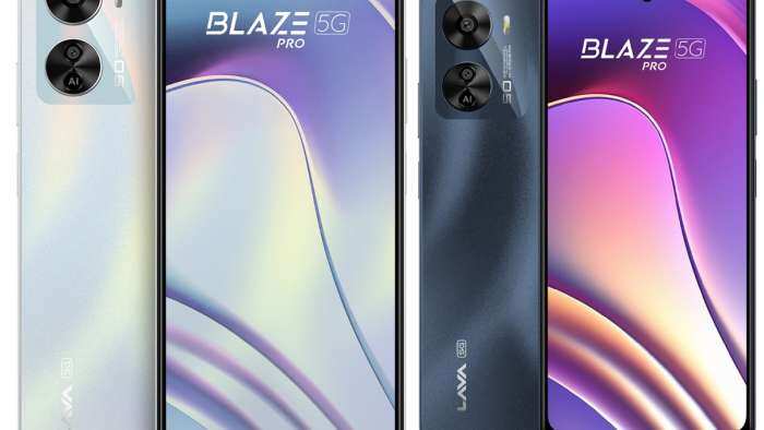 Lava Blaze Pro 5G with colour changing back, 50MP rear camera launched - Chech price and other details