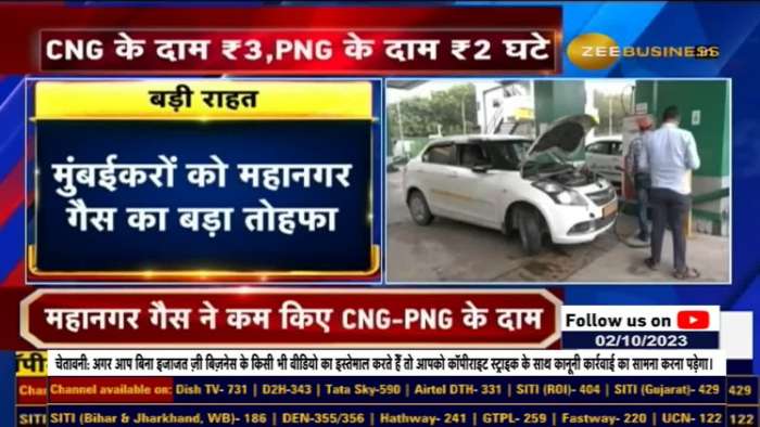 CNG price reduced by ₹3/kg in Mumbai, PNG cut by ₹2/scm | Check rates