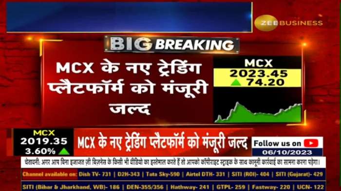 MCX&#039;s Latest Trading Platform Awaits SEBI Nod, Conditional Approval Expected