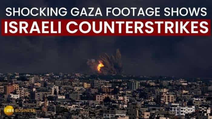 Shocking Gaza Footage: Israel&#039;s Counterstrikes Persist After Hamas Attack | Day 5 of War 