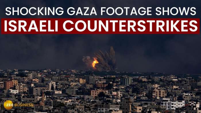 Shocking Gaza Footage: Israel&#039;s Counterstrikes Persist After Hamas Attack | Day 5 of War 