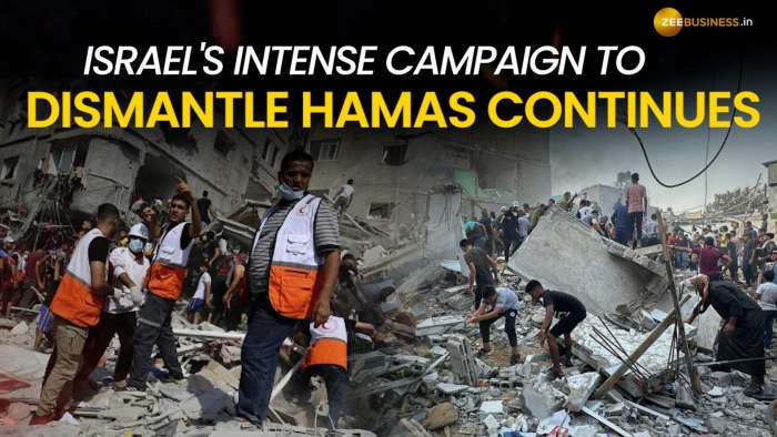 Israel Palestine Conflict: Israeli Forces Unleash Fury in Gaza to Dismantle Hamas