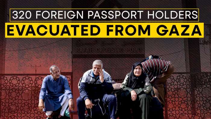 Israel Hamas War: 320 Foreign Passport Holders &amp; Injured Gazans Cross Into Egypt Via Rafah Crossing