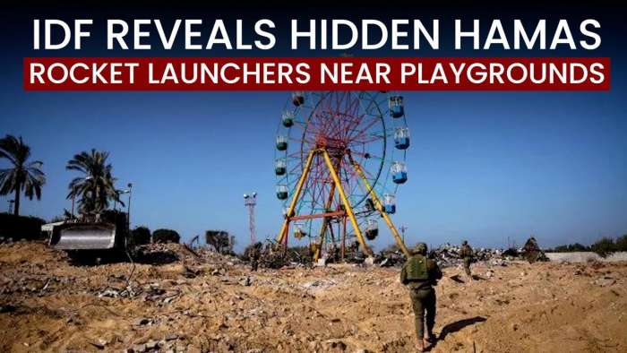 Israel Hamas War: Israeli Defence Forces Release Video Showing Hamas Tunnels in Amusement Park