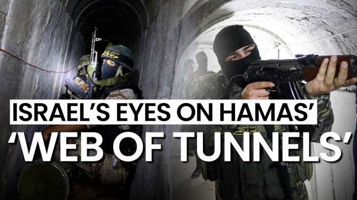 Israel Palestine Conflict: Israeli Defence Forces Bombs Tunnel Near School In Southern Gaza