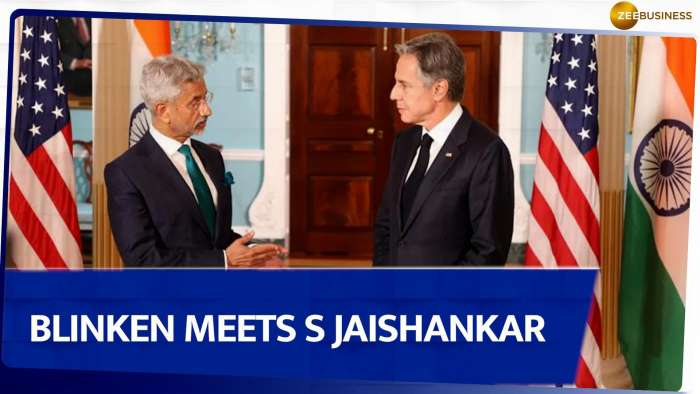 India-US Dialogue: US Secretary of State Antony Blinken meets External Affairs Minister S Jaishankar