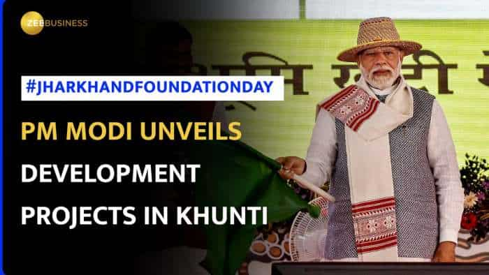 Jharkhand Foundation Day: PM Modi Launches Development Projects in Khunti