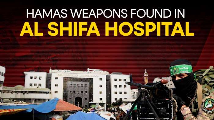 Israel Hamas War: Israeli Defense Force Releases Video Showing Hamas Weapons At Al Shifa Hospital