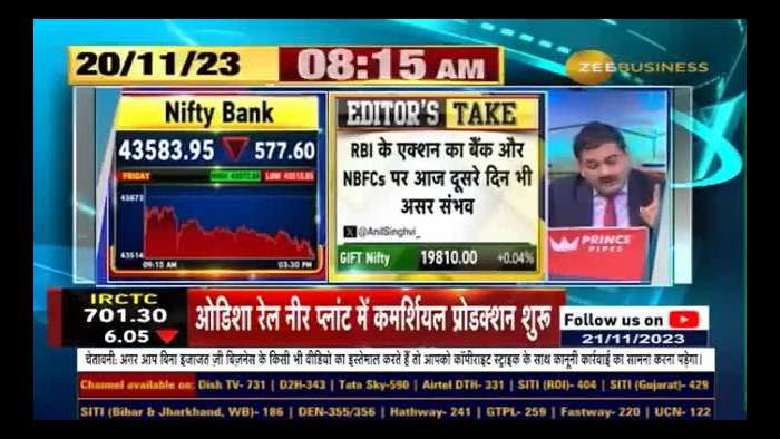 Has the market digested RBI&#039;s action on unsecured loans? What will happen to NBFC and banking stocks?