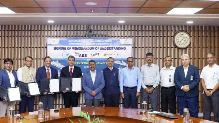  GRSE signs MoU with industry partners to develop electric tubs 'E-VOLT-50' 