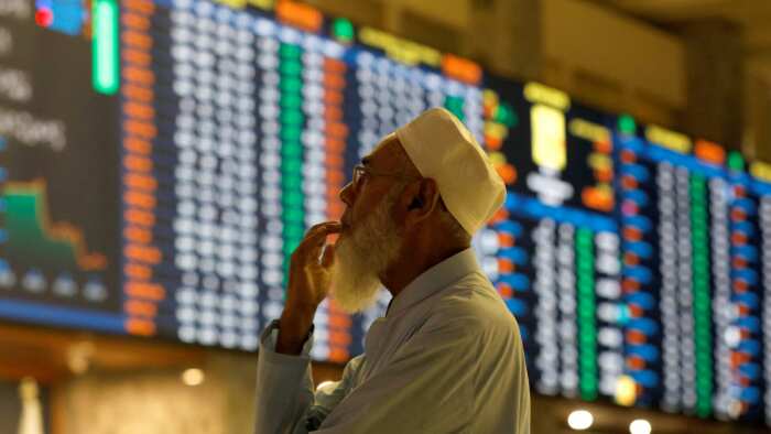  Pakistan's benchmark share index at all-time high 