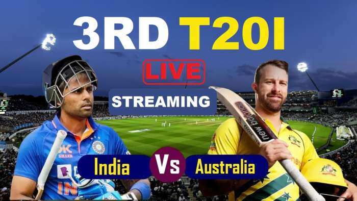 India Vs Australia 3rd T20I Free Live Streaming: When and Where to watch IND VS AUS T20I series Live Match on Mobile Apps, TV, Laptop, Online
