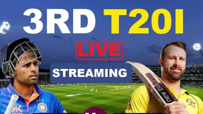 India Vs Australia 3rd T20I Free Live Streaming: When and Where to watch IND VS AUS T20I series Live Match on Mobile Apps, TV, Online on Laptop and Desktop