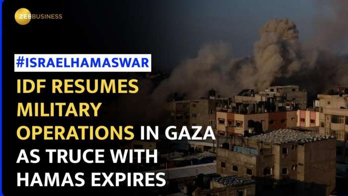  Israel Palestine War Update: Israel Resumes Fight Against Hamas As Truce Breaks Down 