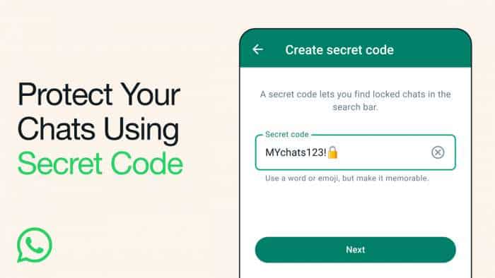  Protect your WhatsApp chats using secret code - Here's how  