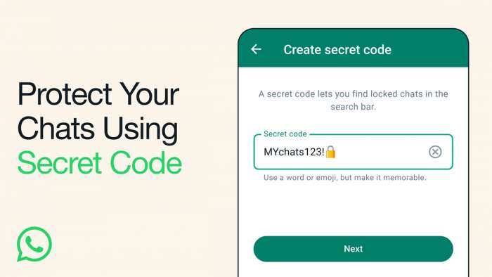 Protect your WhatsApp chats using secret code - Here&#039;s how 