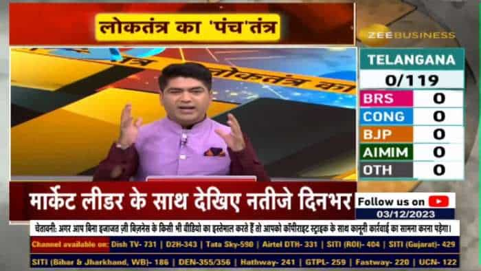 How is the enthusiasm among people regarding vote counting in Bhopal?