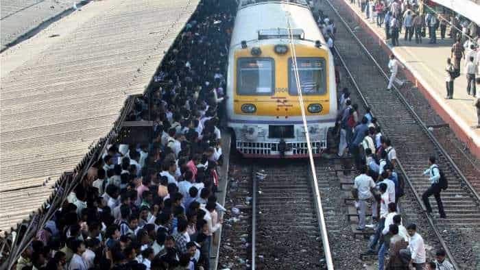  Express train engine failure hits suburban train traffic in Mumbai 