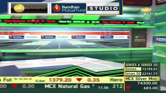 Final Trade: Sensex-Nifty fell in the stock market, Sensex slipped to 72240 and Nifty to 21731.