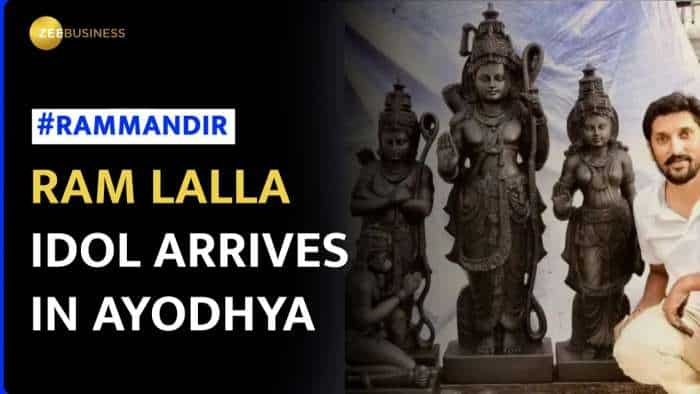 Ayodhya Ram Mandir: Ram Lalla Idol Arrives in Ayodhya; Consecration on Jan 22